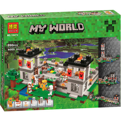 Конструктор Bela Minecraft крепость 4 в одном 10472